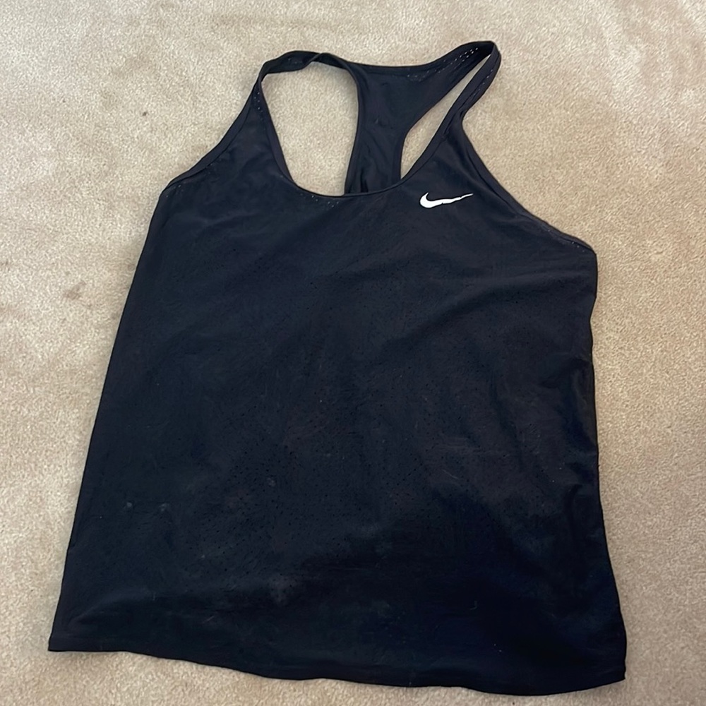nike black tank top